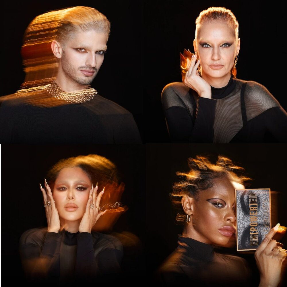BNIB ✅ HUDA BEAUTY Empowered Eyeshadow Palette EM(POWER)ED ~ Limited Edition - Picture 6 of 15